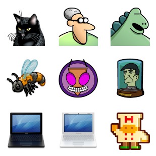 QuickPix 2006 icon sets preview