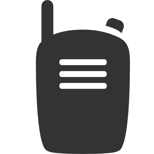 talkie, walkie, radio icon