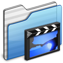 video, film, movie, folder icon
