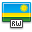 rwanda, flag icon