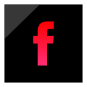 social, media, logo, facebook icon