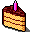 slice cake icon