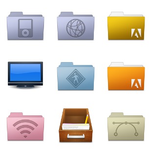 Smooth Leopard icon sets preview