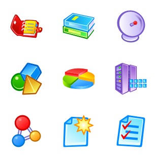 Business icon sets preview