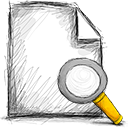 File, Search icon