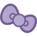 bow,purple icon