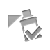 spray, checkmark icon