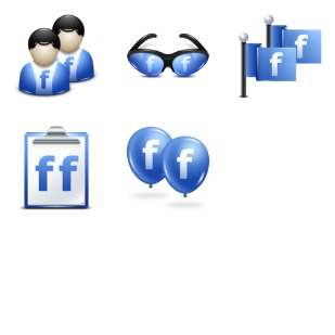 Friend Feed icon sets preview