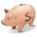 Piggy bank icon