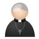 Priest grey icon