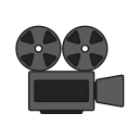movie, camera, tape, screening, projector, film icon