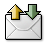 mail, send, receive icon