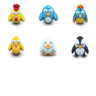 Archigraphs Bird icon sets preview