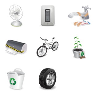 Global Warming icon sets preview