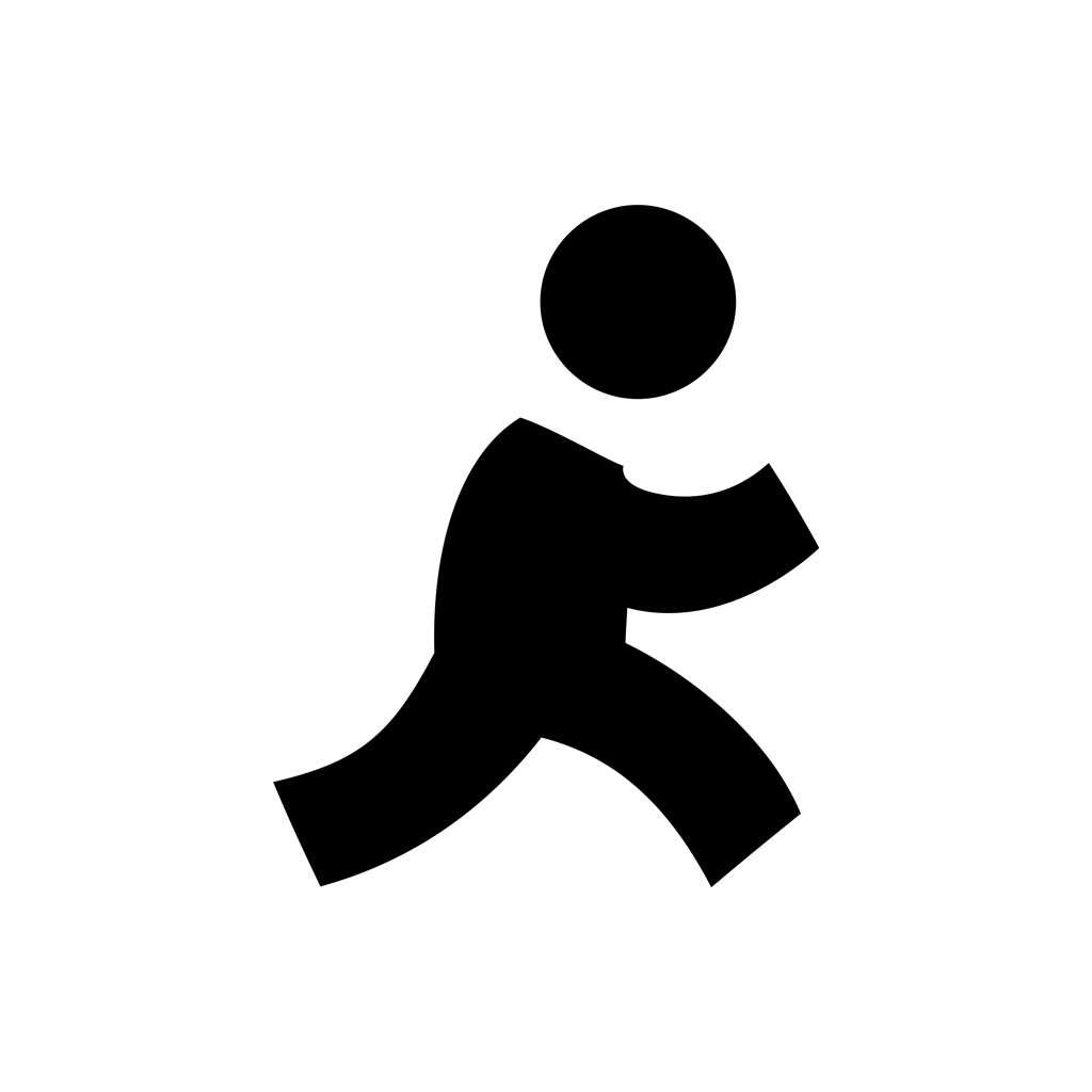 black, aim icon