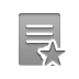 star, document, stamped icon
