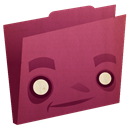 Folder, Pink icon