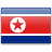 flag, korea, north, country icon