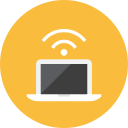 Laptop Signal icon