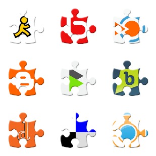 Puzzle Social Network icon sets preview