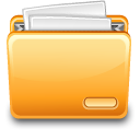 File, Folder, With icon
