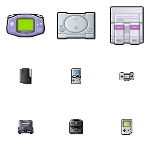 Antiseptic Videogame icon sets preview
