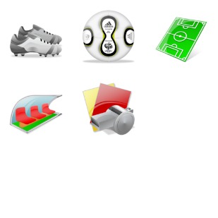 Soccer icon sets preview