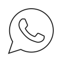 social, contact, whatsapp, message, logo, media, call icon