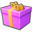 Giftbox, Purple icon