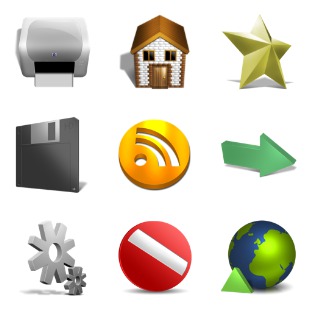 Pure Web icon sets preview