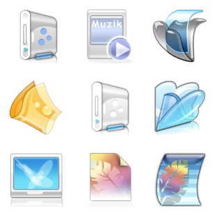 Folder icon sets preview