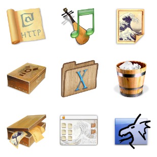 Samurai icon sets preview