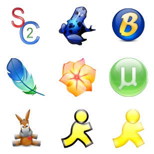 Glassy Software icon sets preview
