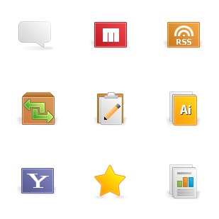 Quartz icon sets preview