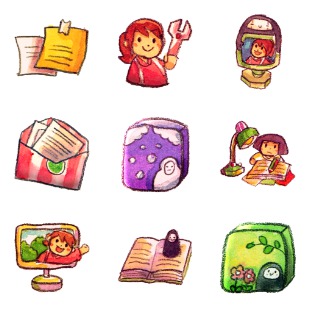 In Spirited We Love icon sets preview