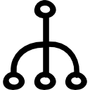 Port hand drawn symbol icon