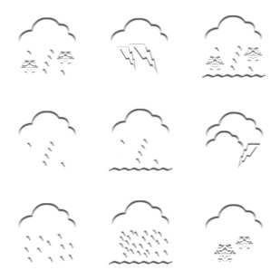 Simple Weather Icons icon sets preview
