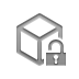 lock, open icon