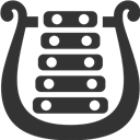 Bell, Lyre icon
