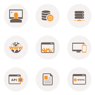 Web Development icon sets preview