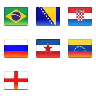 Country Flags Set 4 icon sets preview