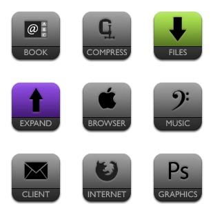 iPhone Titan icon sets preview