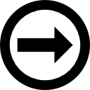 Right arrow circle icon