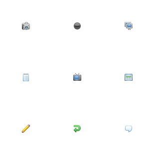 Diagona icon sets preview