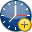 watch, clock, time, increase, plus, add icon
