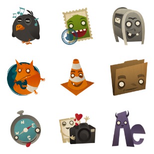 Artcore 1 icon sets preview
