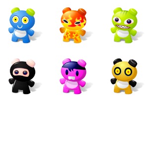 Art Toys icon sets preview