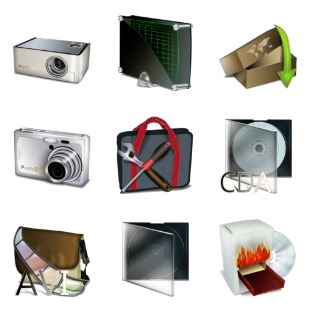 Bagg And Boxes icon sets preview