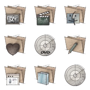 Sketch Icons BY Suki icon sets preview