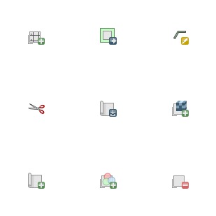 GIS icon sets preview